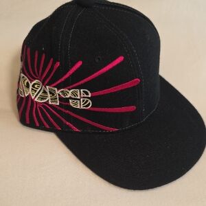 Official The DOORS Vintage Logo Wool Flat Brim Hat
